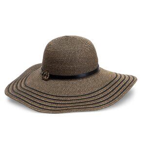 COPY - I.n.c. International Concepts Women's Striped Floppy Hat,